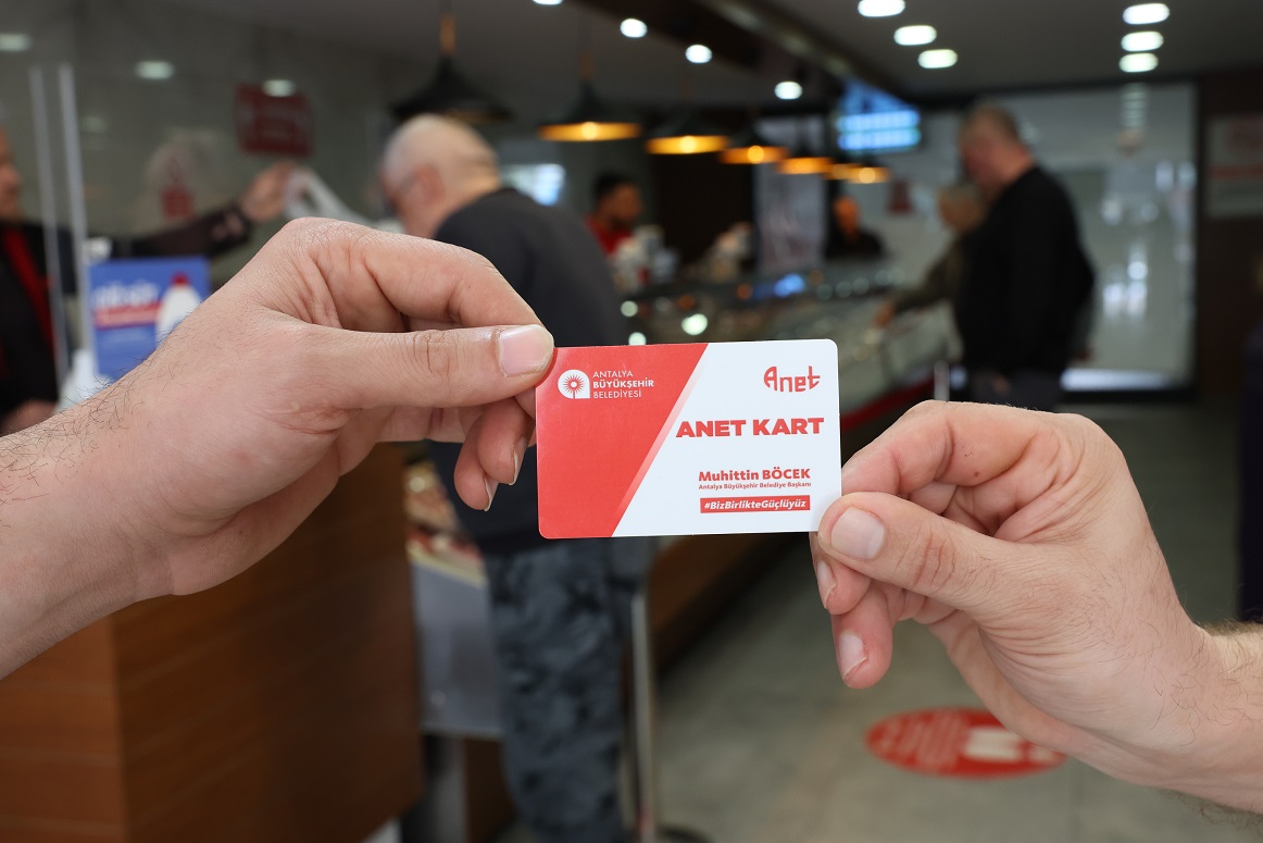 Antalya Büyükşehir Belediyesi, ANET Kart’la iyilik hareketi başlattı