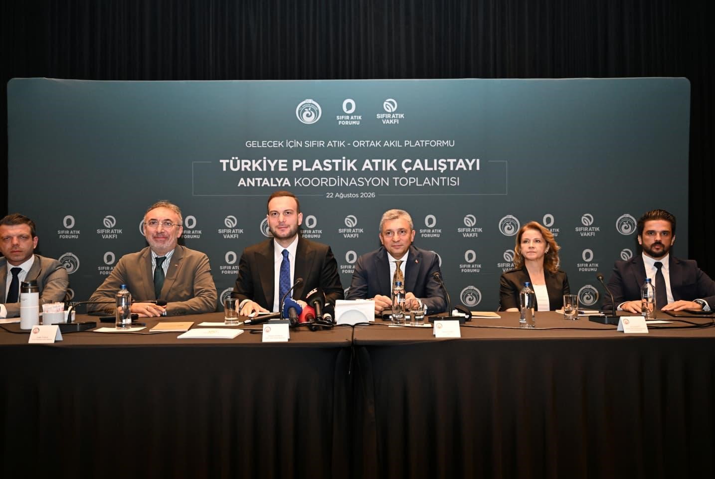 Antalya’da Türkiye Plastik Atık Çalıştayı Koordinasyon Toplantısı Gerçekleştirildi