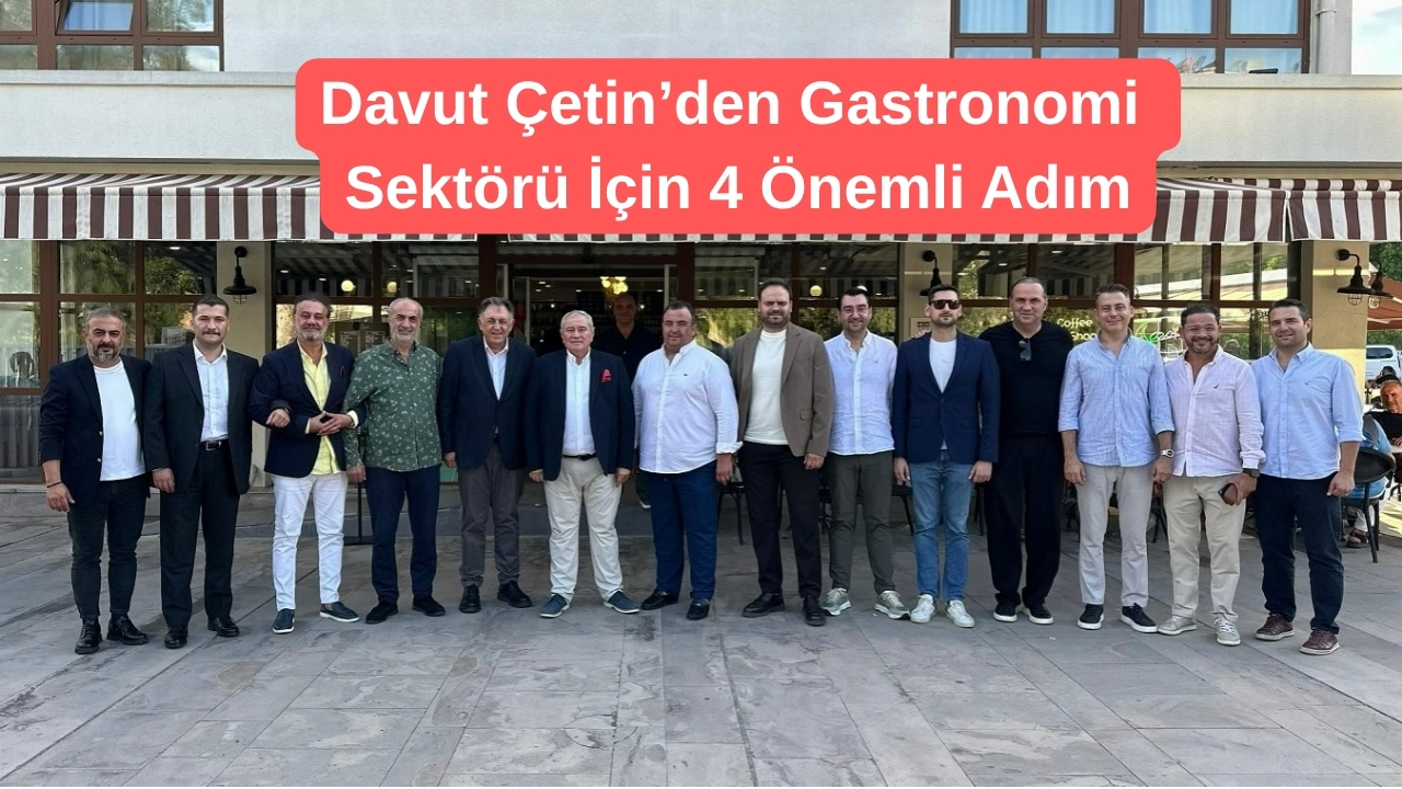 “Antalya’da Gastronomi Hareketlenirse Kent Ticareti de Hareketlenir”